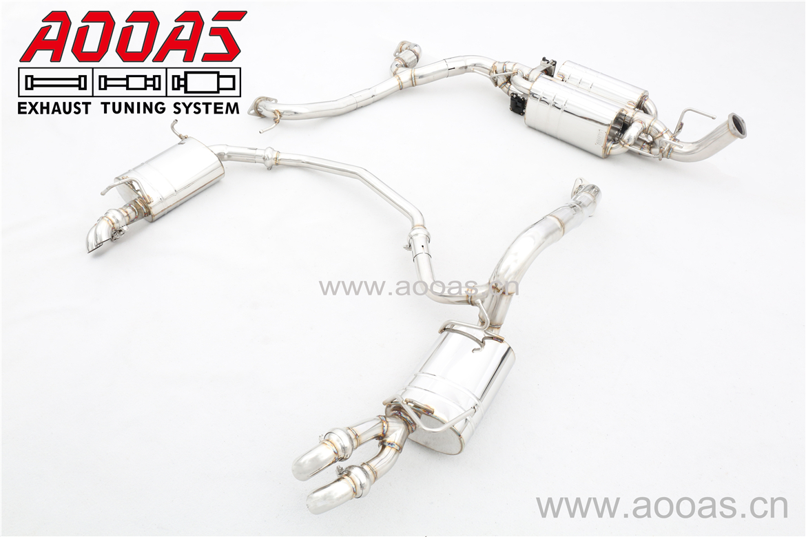 Tuola Y624.0 All SS304 / Valvetronic Catback System